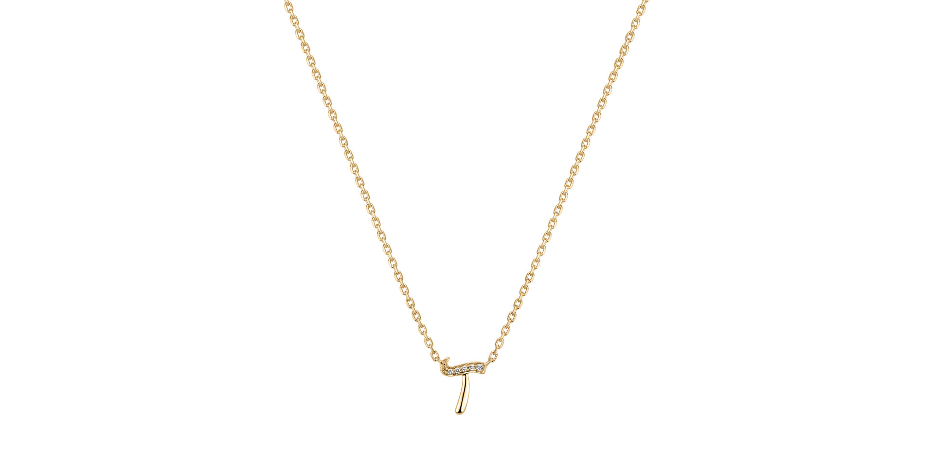 Diamond necklace Curly Diamonds T