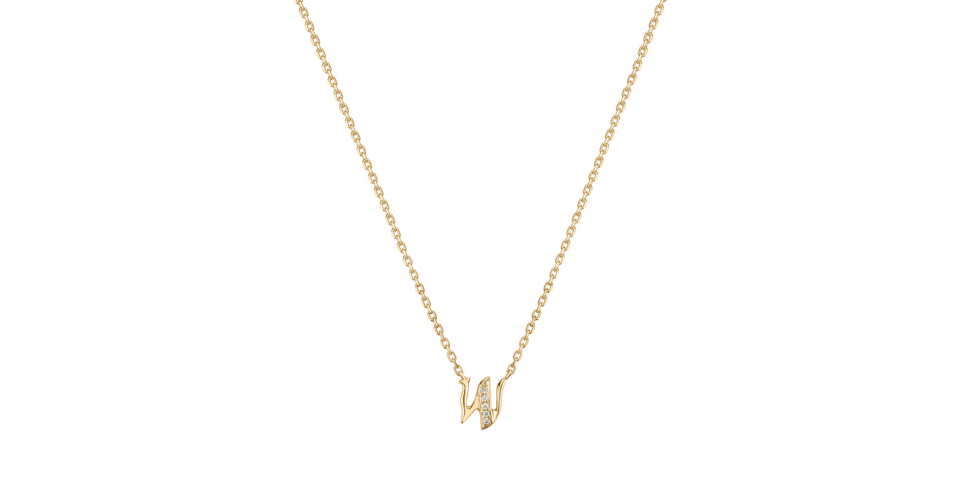 Diamond necklace Curly Diamonds W