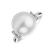 Diamond ring with Pearl Pacific Harmony3