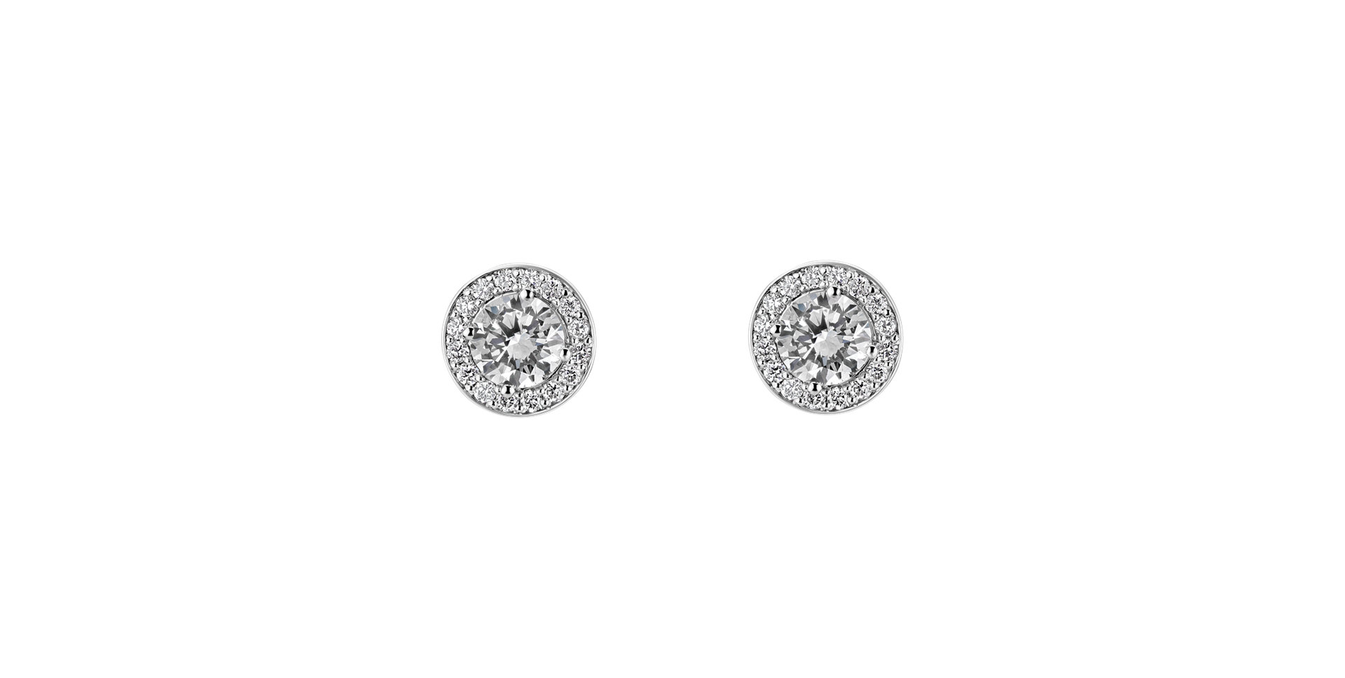 Diamond earrings Sparkling Rain