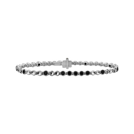 Bracelet with black diamonds Essential Brilliance