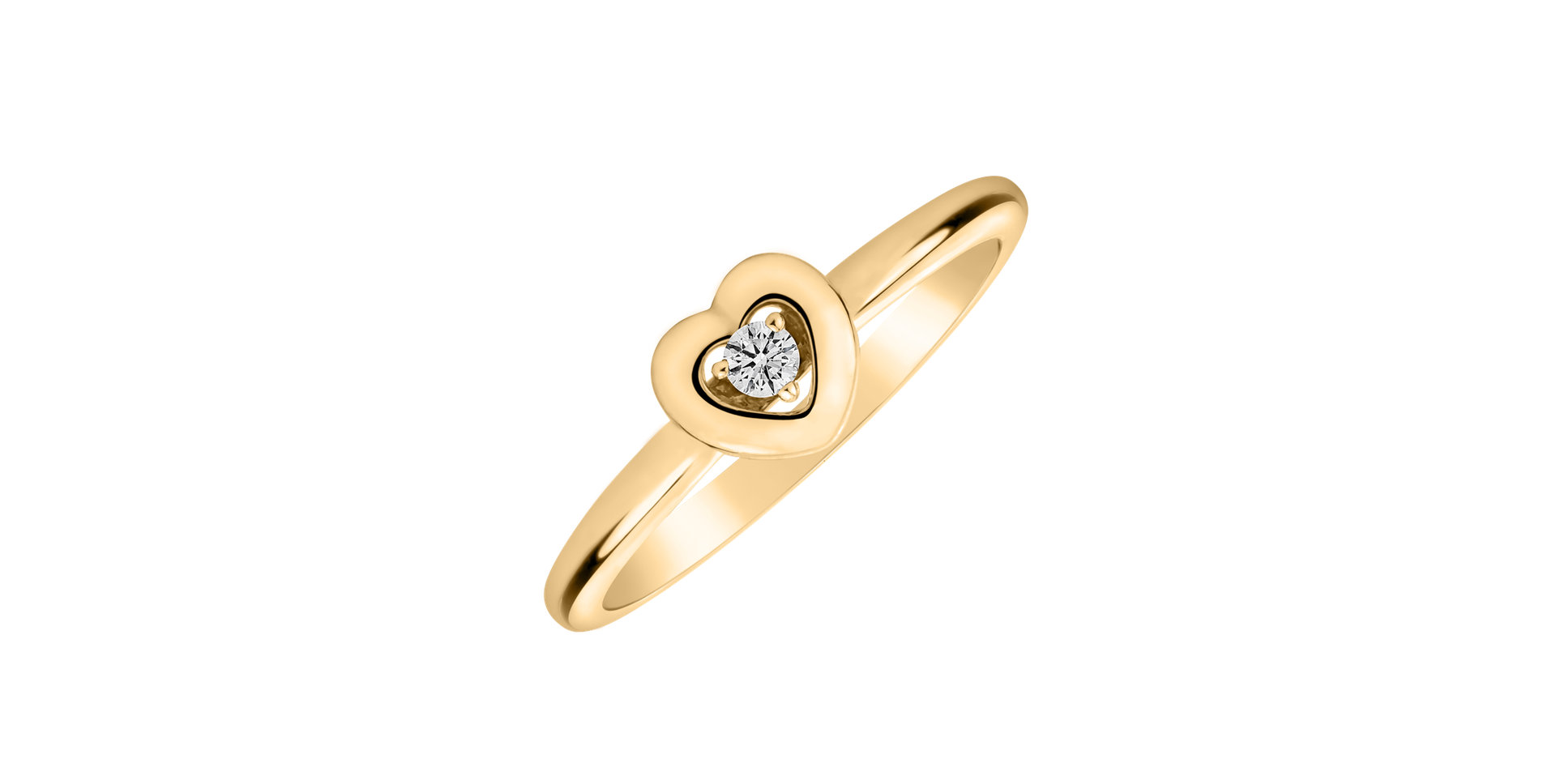 Diamond ring Tender Heart