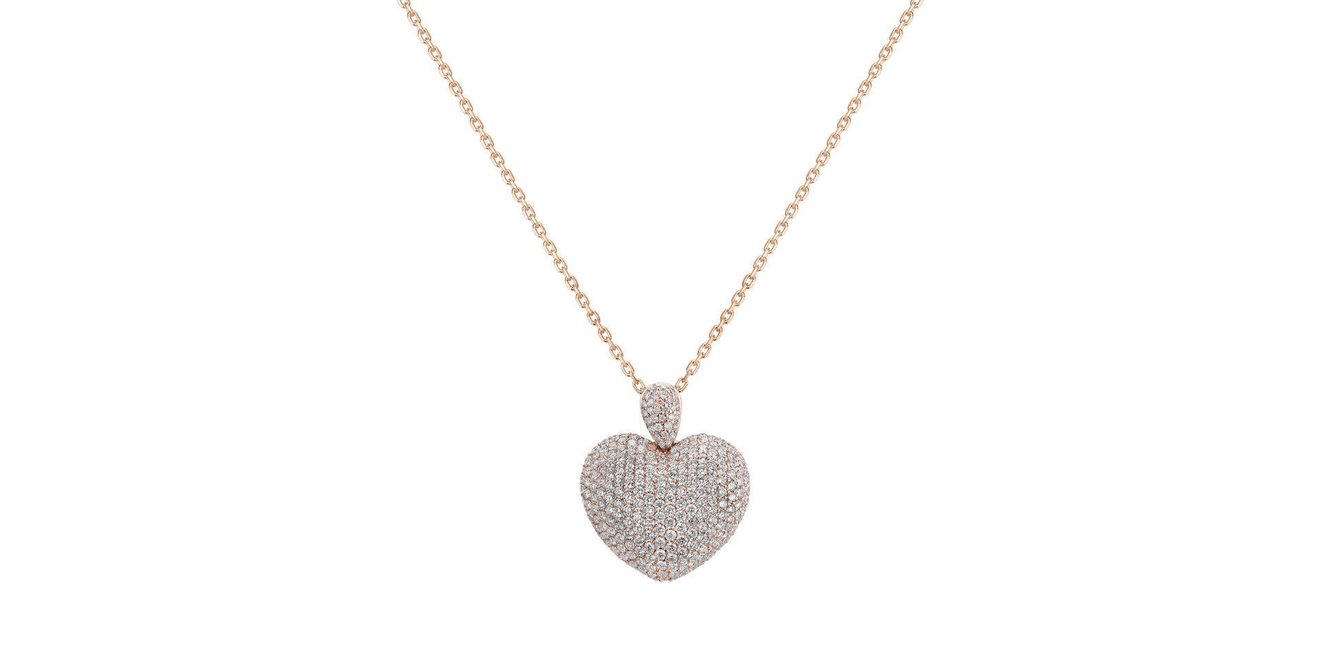 Diamond pendant Heart Brilliance