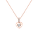 Diamond necklace Petite Heart4
