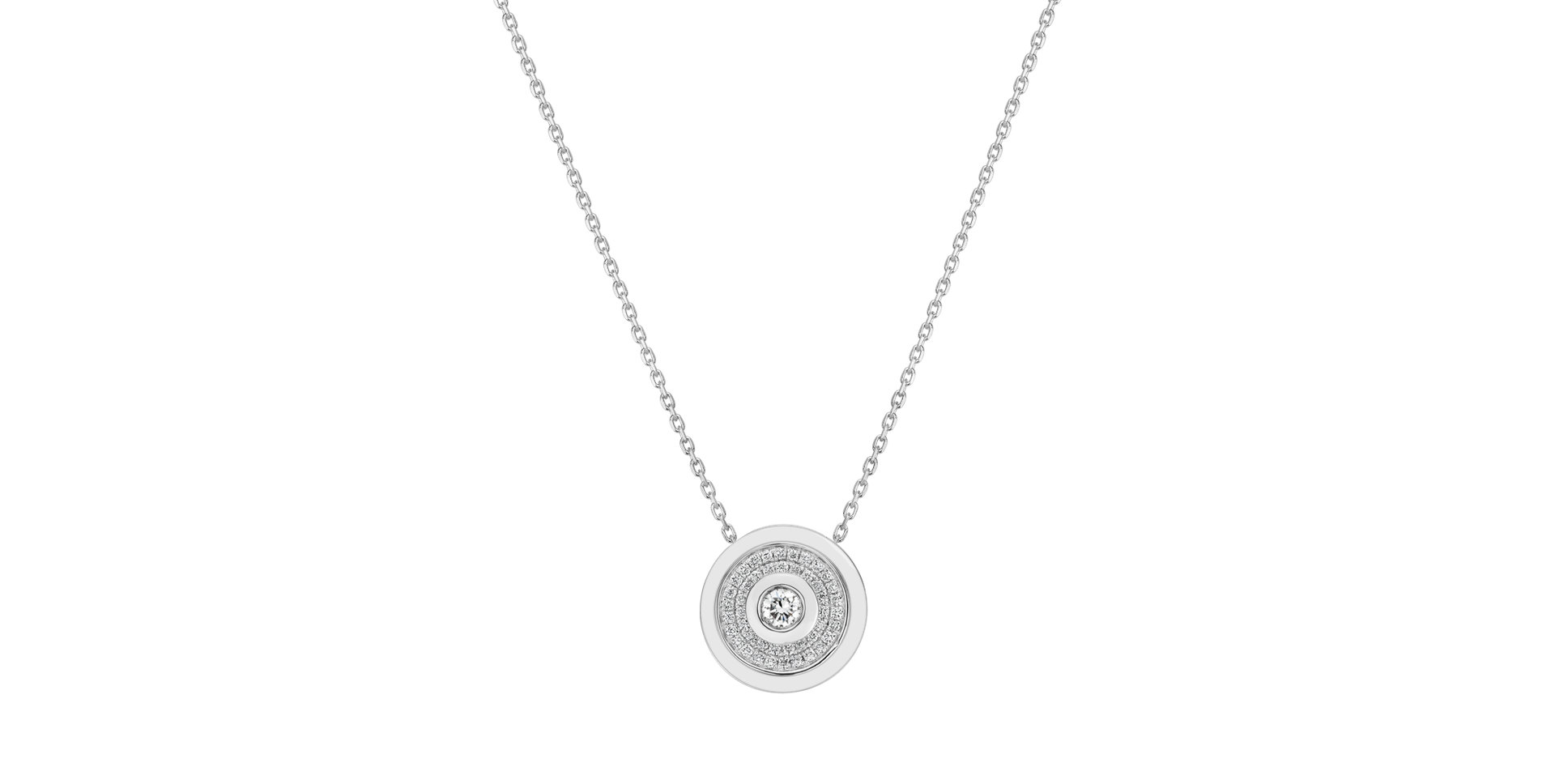Diamond pendant Magic Circle