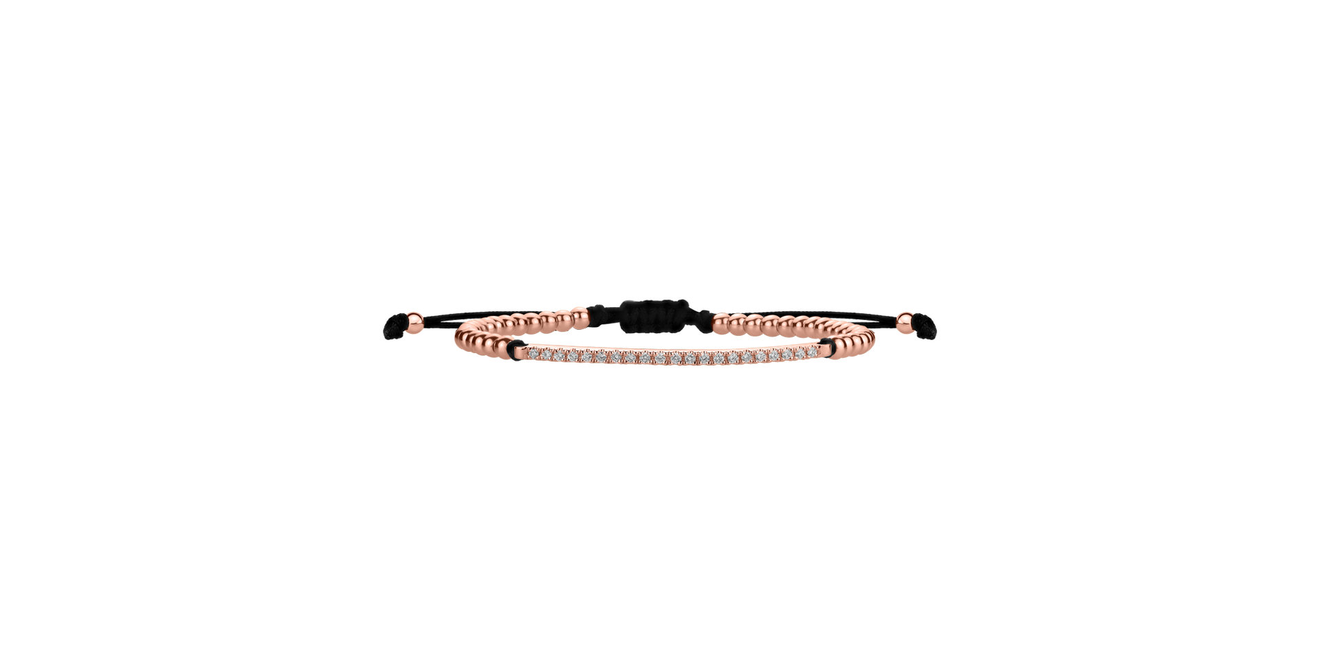Bracelet with diamonds Shamballa