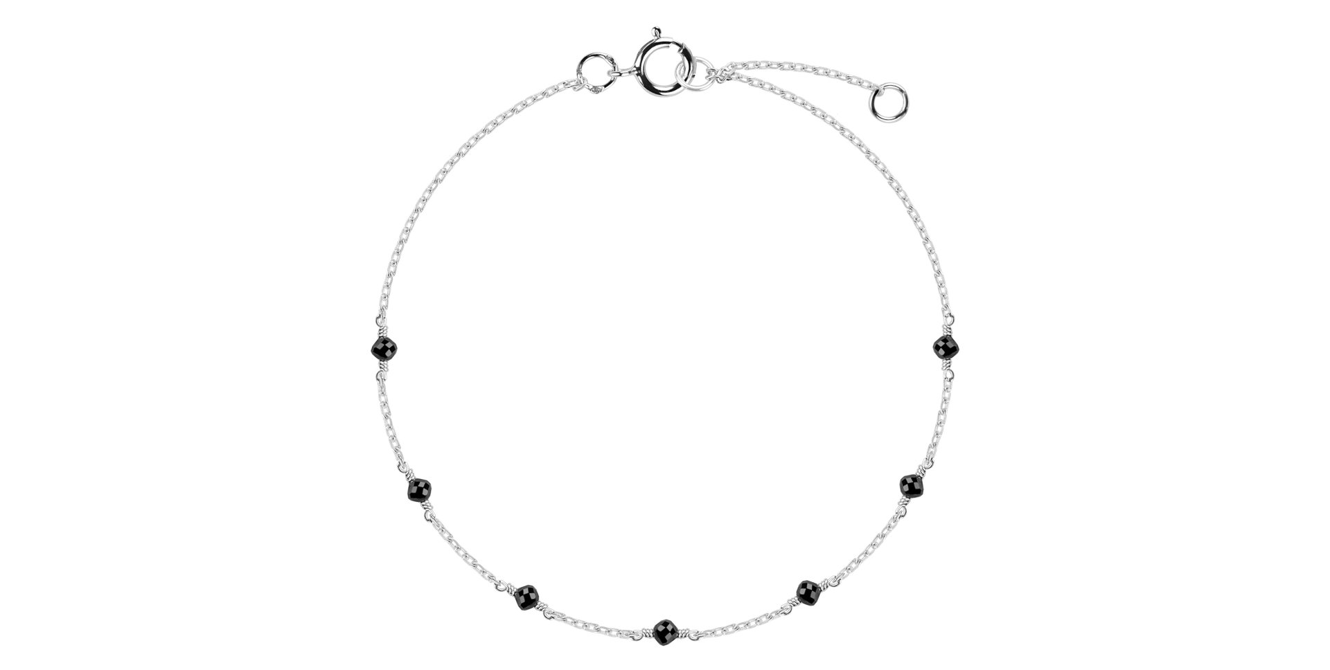Bracelet with black diamonds Mirrabella