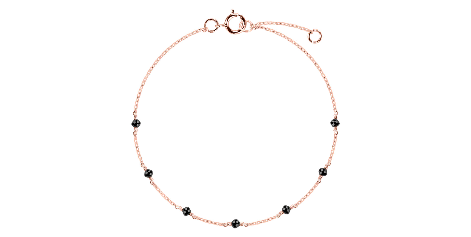 Bracelet with black diamonds Mirrabella