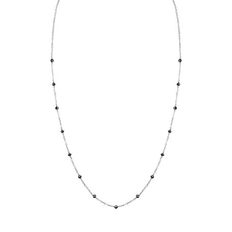 Necklace with black diamonds Dark Harmony