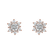Diamond earrings Snow Star5