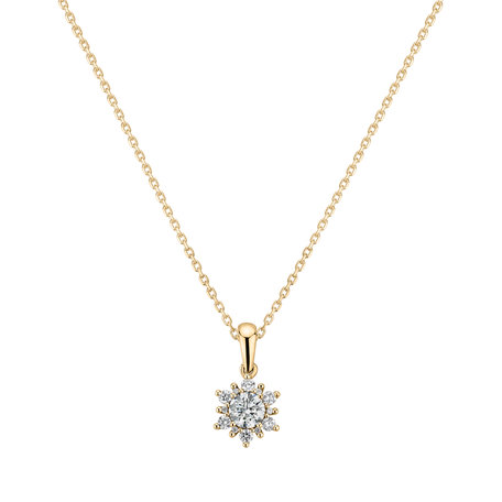 Diamond pendant Snow Star