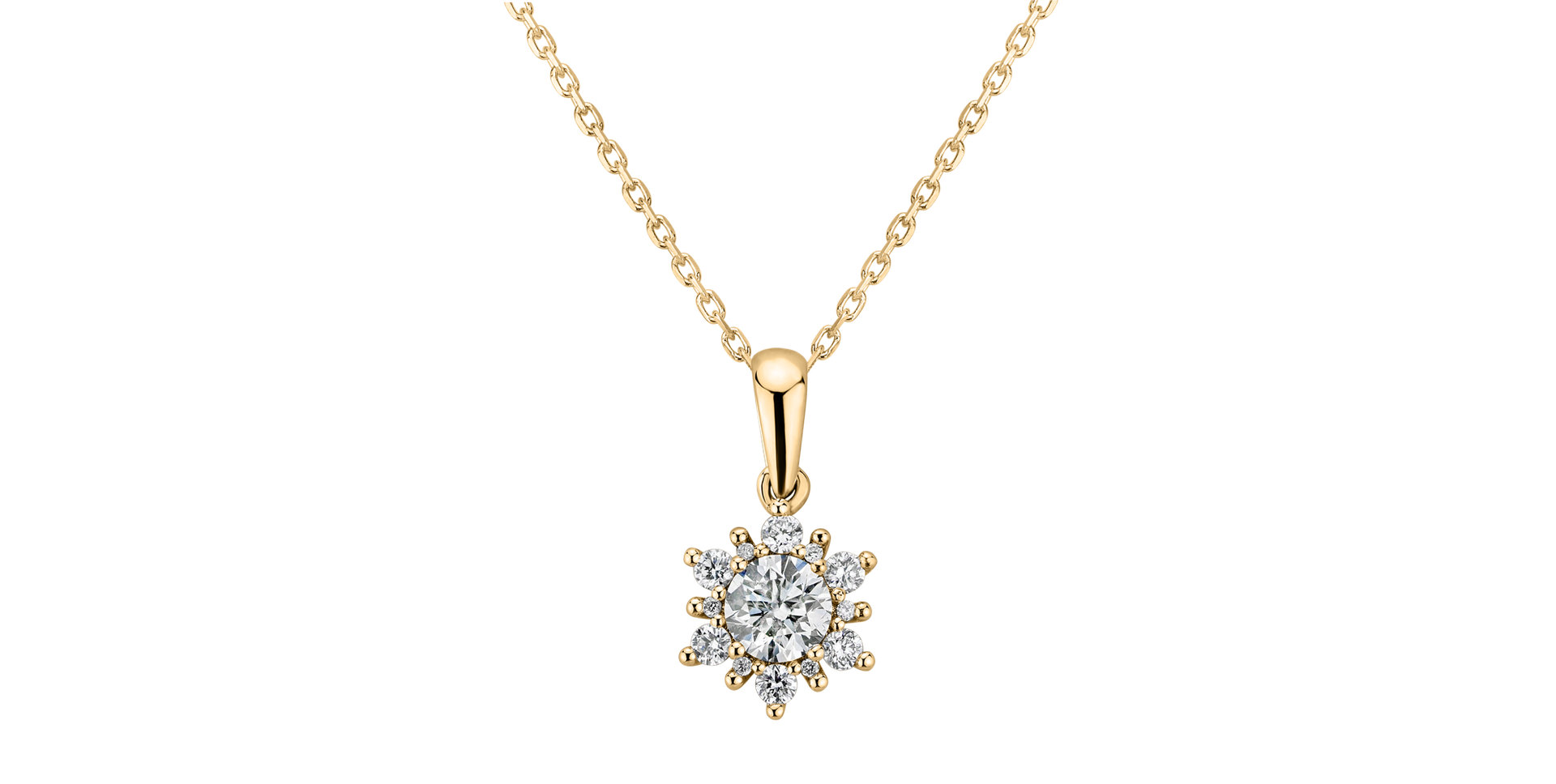 Diamond pendant Fancy Fairytale