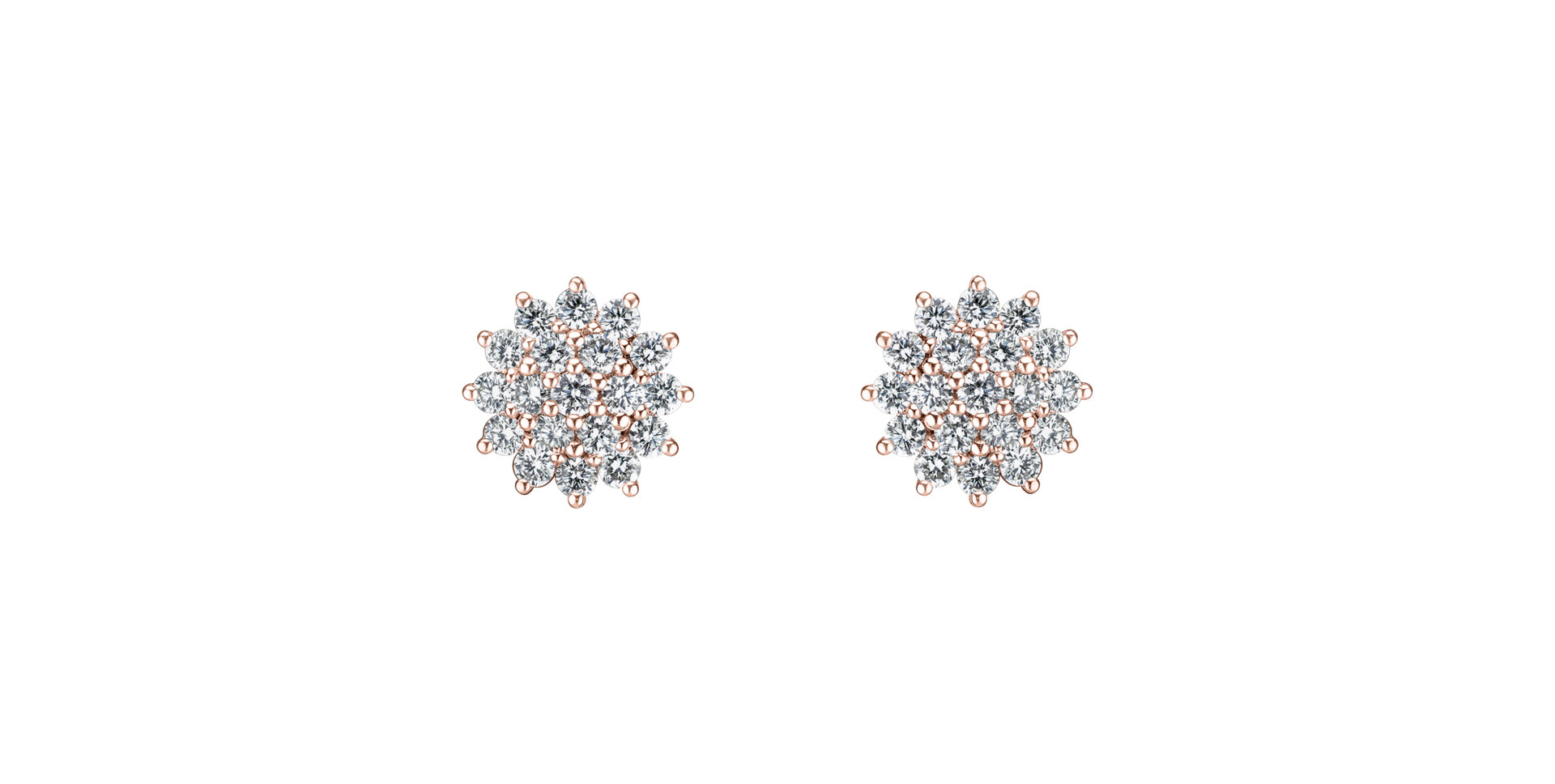 Diamond earrings Midnight Sky