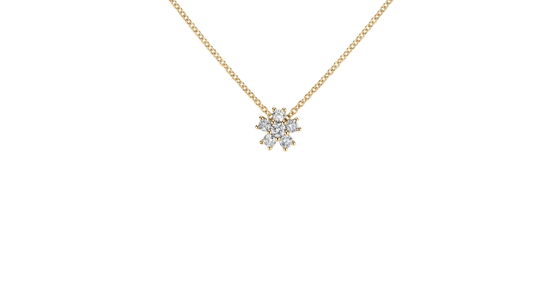 Diamond necklace Sparkless