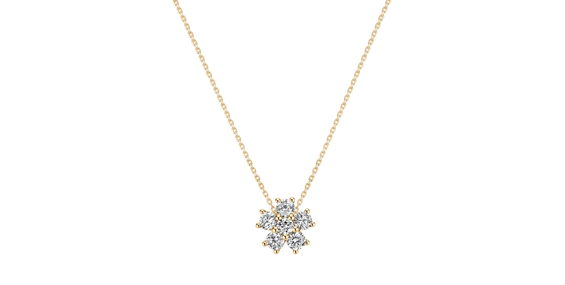 Diamond necklace Sparkling Starlet