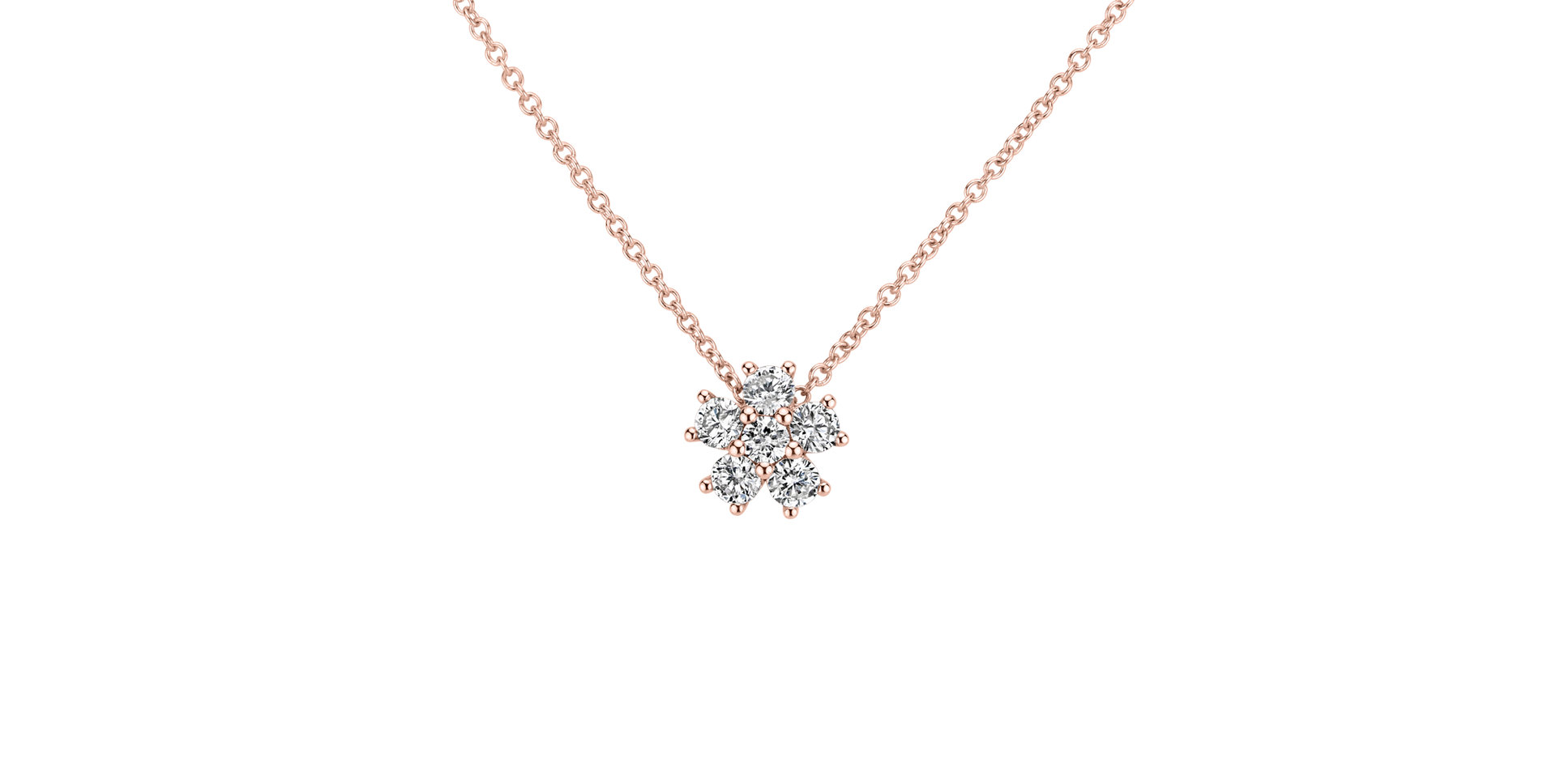 Diamond necklace Sparkless