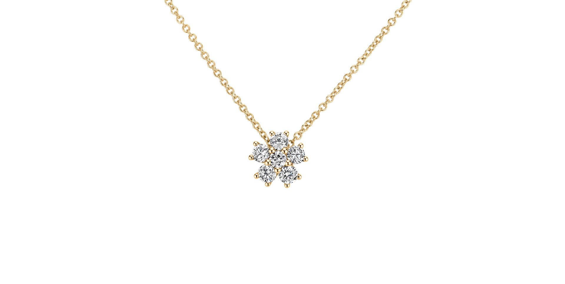Diamond necklace Sparkless