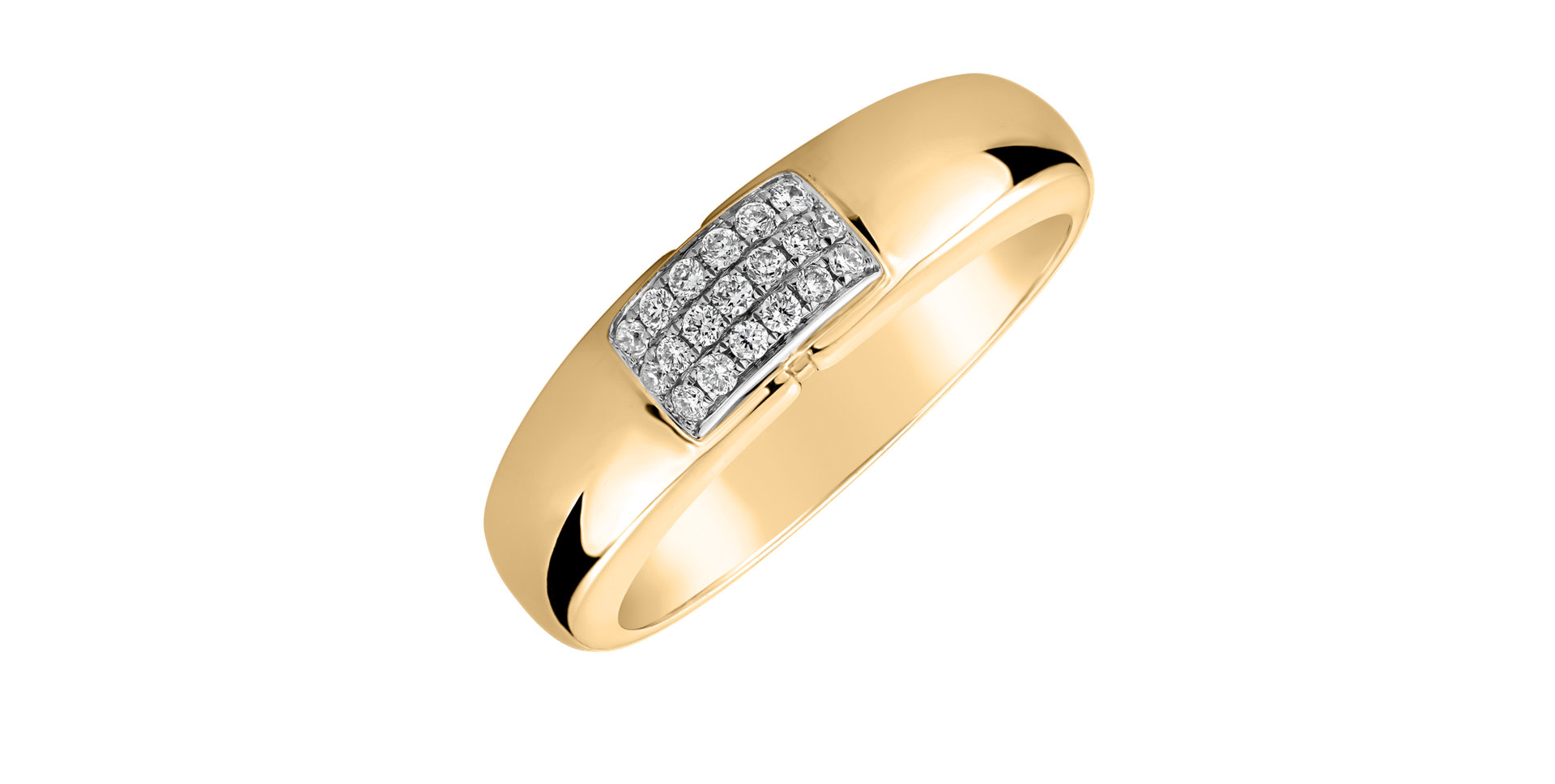 Diamond ring Princess Touch