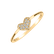 Diamond ring Shiny Heart4