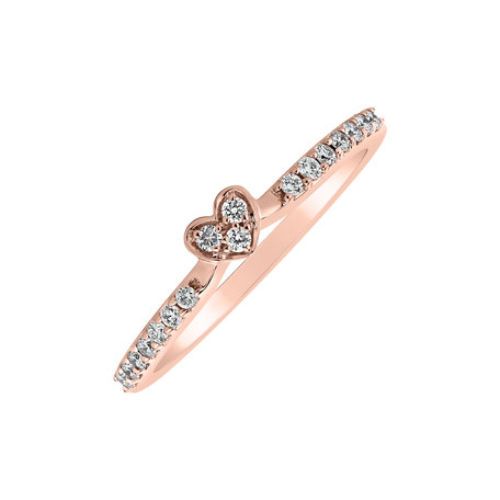 Diamond ring Tenderness Feelings