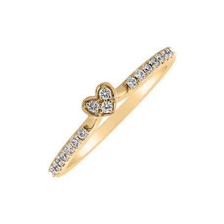 Diamond ring Tenderness Feelings