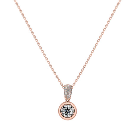 Diamond pendant Delicate Drop