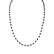 Necklace with black diamonds Dark Melody4