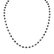 Necklace with black diamonds Dark Melody4