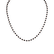 Necklace with black diamonds Dark Melody4