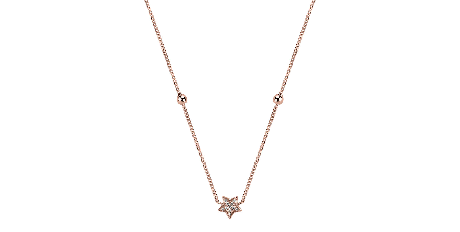 Diamond necklace Star Waterfall