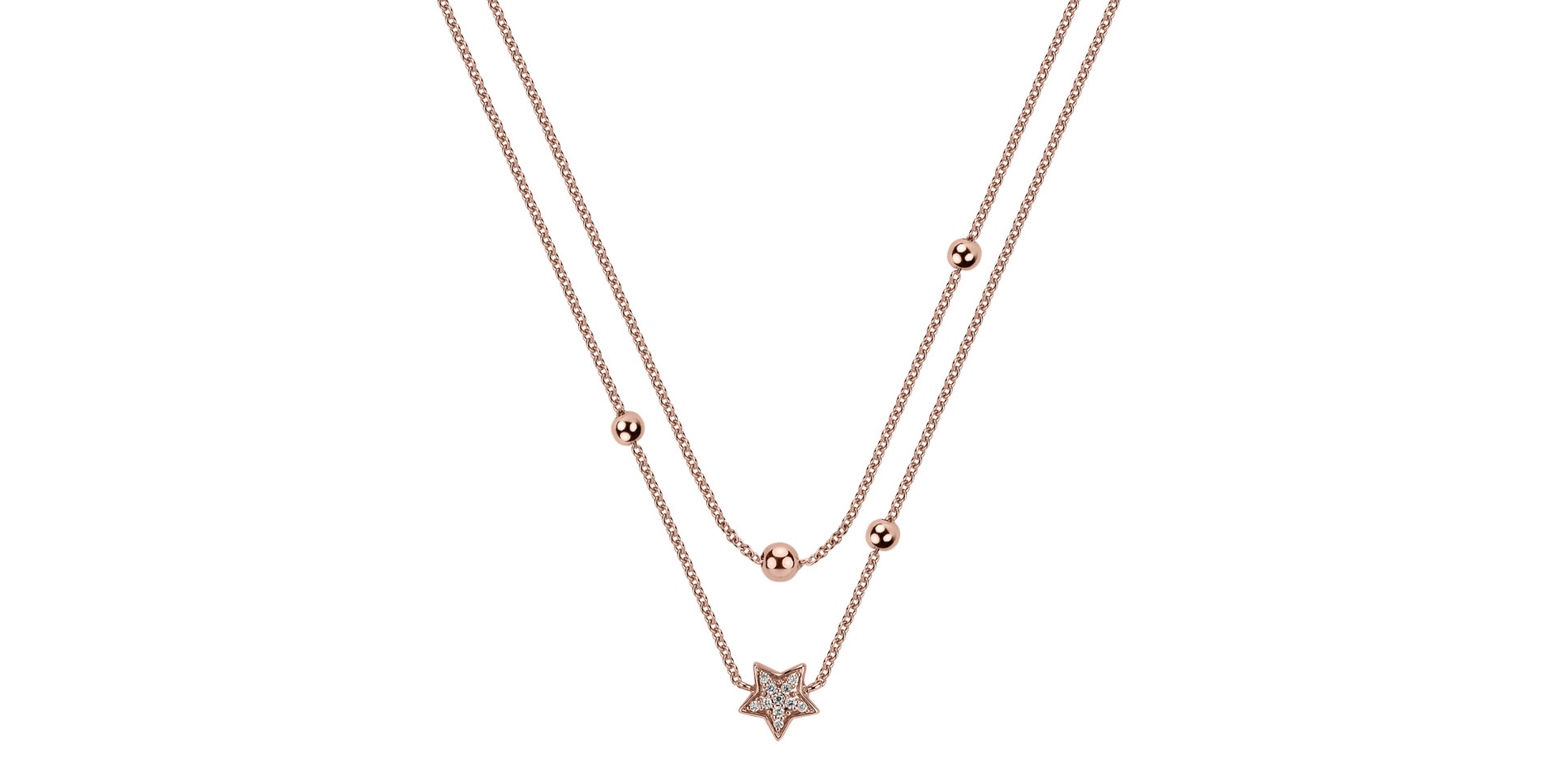 Diamond necklace Star Waterfall