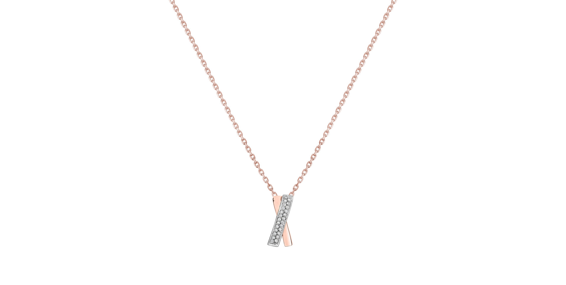 Diamond pendant Delicate Vesper