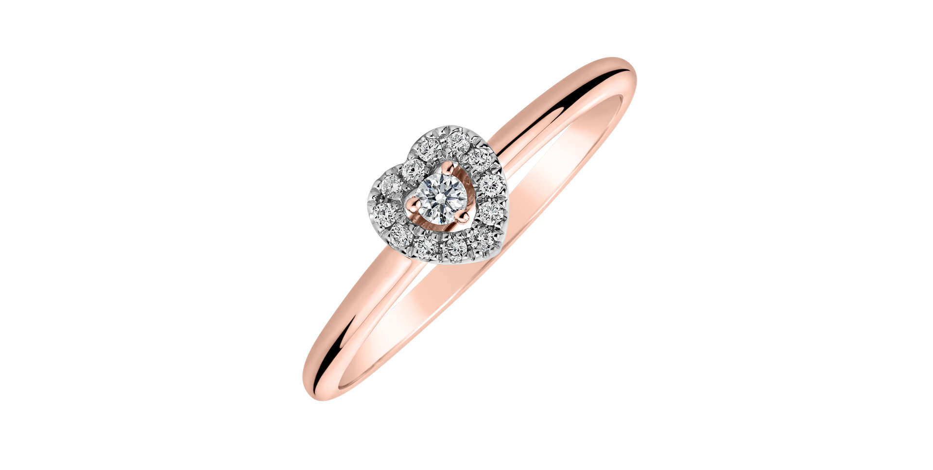 Diamond ring Tender Heart