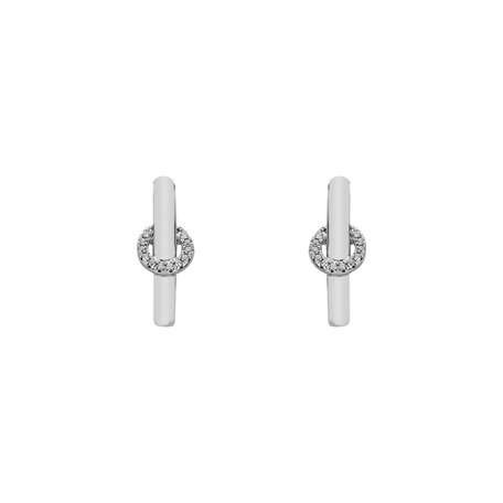 Diamond earrings Moonlight Streamer