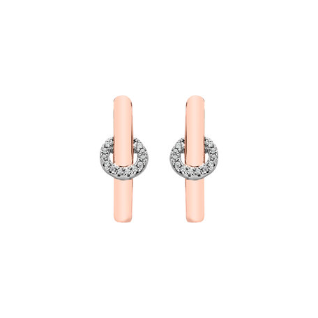 Diamond earrings Moonlight Streamer