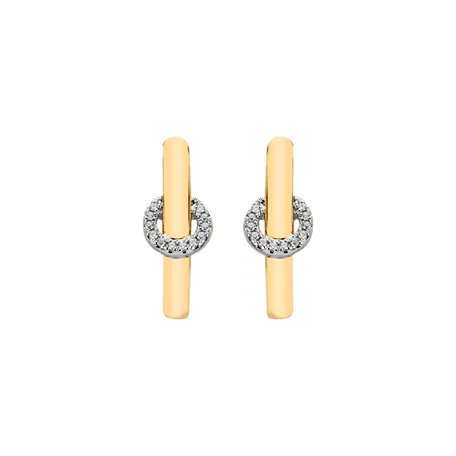 Diamond earrings Moonlight Streamer