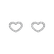 Diamond earrings Shiny Hearts5