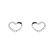 Diamond earrings Shiny Hearts5