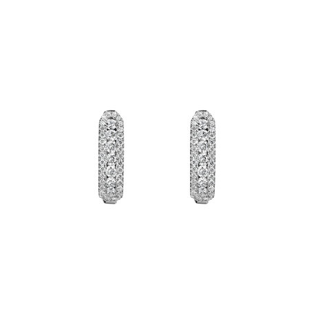 Diamond earrings Divine Star