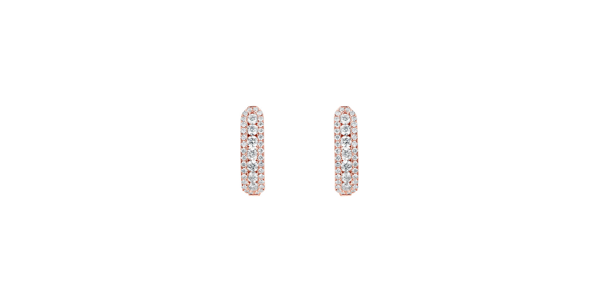 Diamond earrings Divine Star