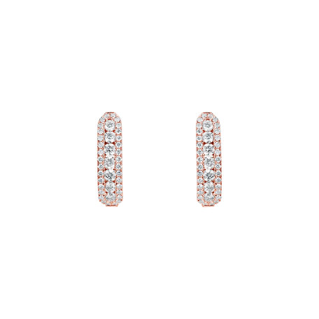 Diamond earrings Divine Star