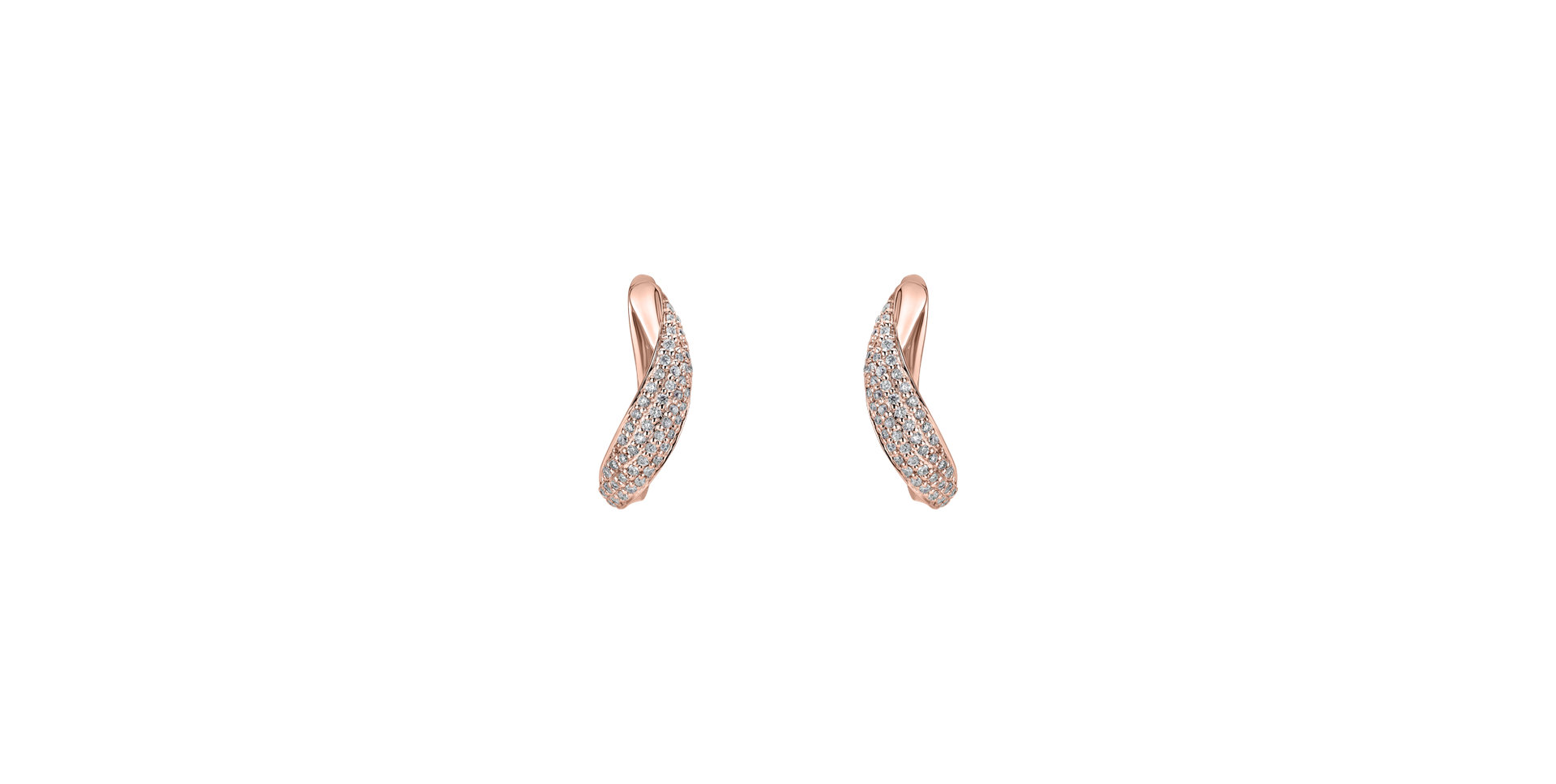 Diamond earrings Divine Moon