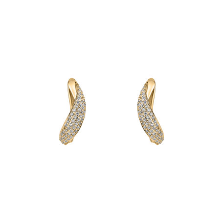 Diamond earrings Divine Moon