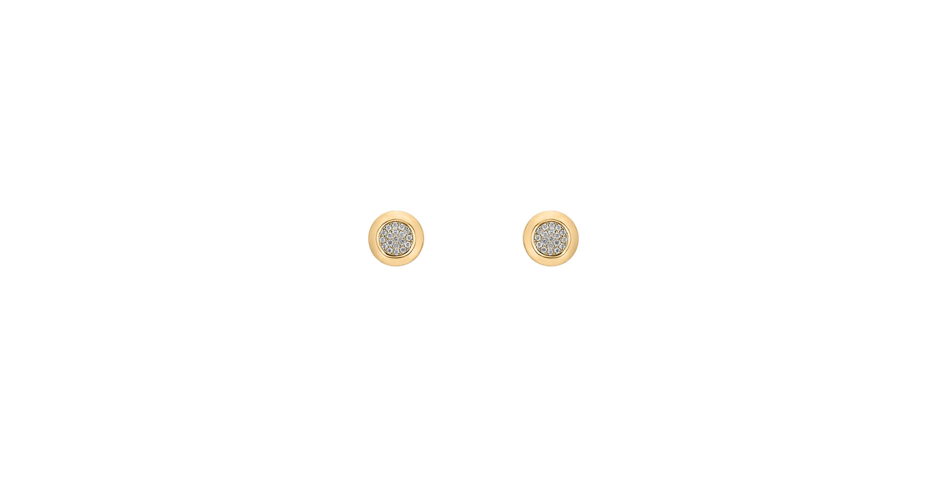 Diamond earrings Space Mosaic