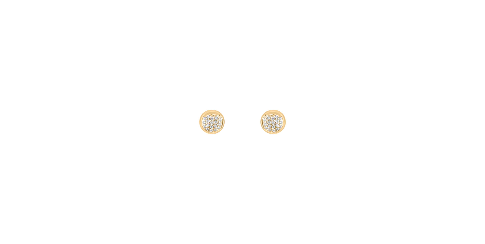 Diamond earrings Charming Dots