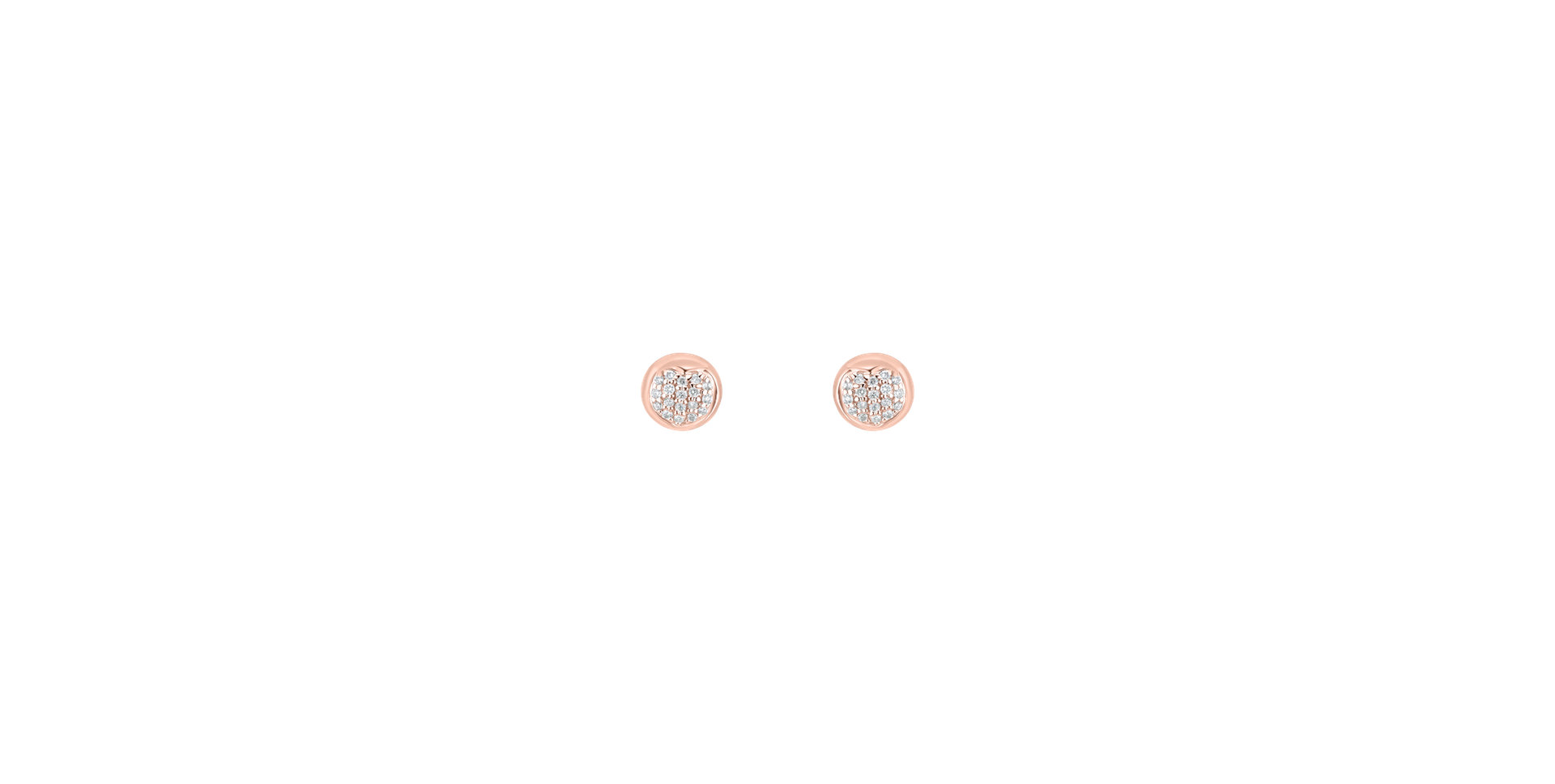 Diamond earrings Charming Dots