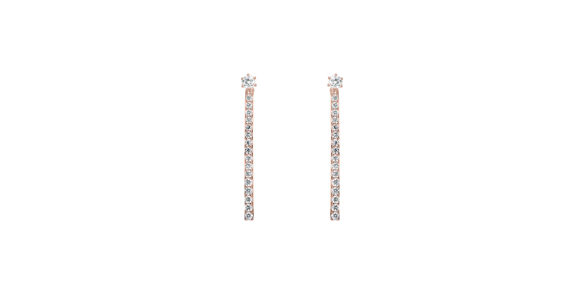 Diamond earrings Flying Star