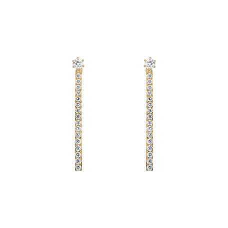 Diamond earrings Flying Star