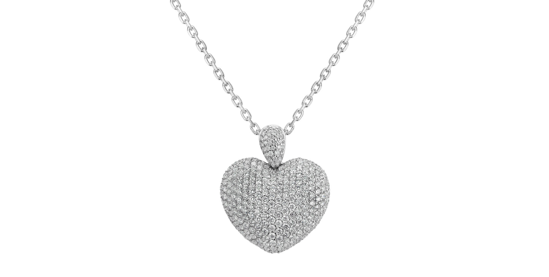 Diamond pendant Heart Brilliance