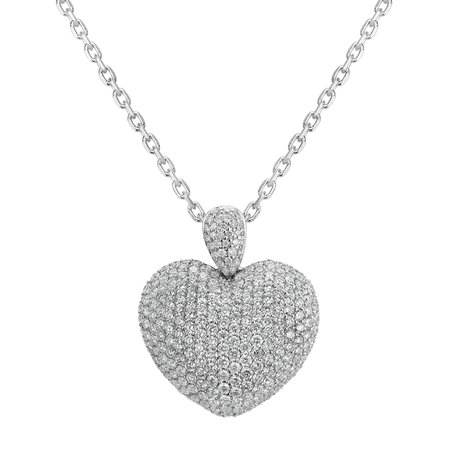 Diamond pendant Heart Brilliance
